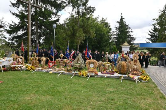 Dożynki w Podhorcach. Tak świętowali mieszkańcy gm. Tomaszów [ZDJĘCIA]