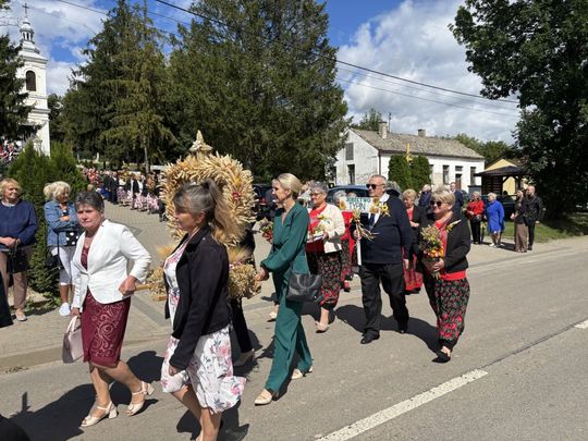 Dożynki w Podhorcach. Tak świętowali mieszkańcy gm. Tomaszów [ZDJĘCIA]