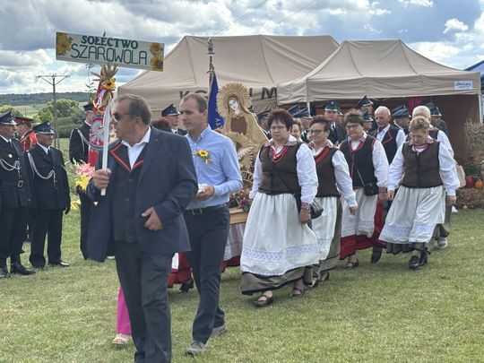 Dożynki w Podhorcach. Tak świętowali mieszkańcy gm. Tomaszów [ZDJĘCIA]
