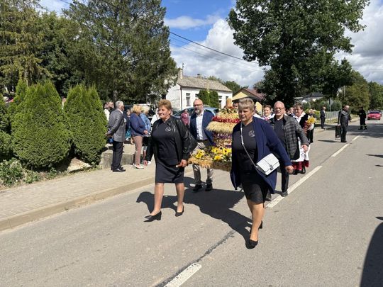 Dożynki w Podhorcach. Tak świętowali mieszkańcy gm. Tomaszów [ZDJĘCIA]