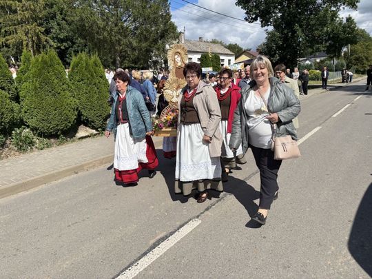 Dożynki w Podhorcach. Tak świętowali mieszkańcy gm. Tomaszów [ZDJĘCIA]