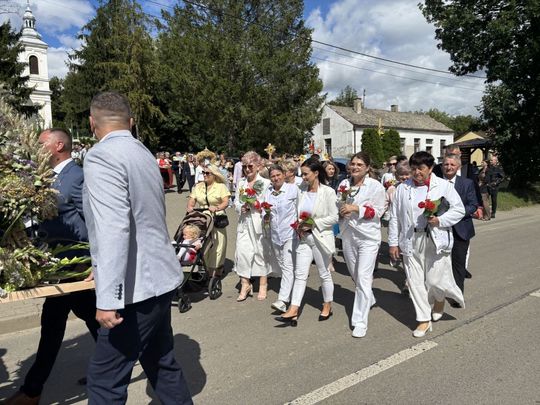 Dożynki w Podhorcach. Tak świętowali mieszkańcy gm. Tomaszów [ZDJĘCIA]