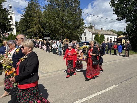 Dożynki w Podhorcach. Tak świętowali mieszkańcy gm. Tomaszów [ZDJĘCIA]