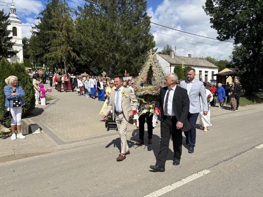 Dożynki w Podhorcach. Tak świętowali mieszkańcy gm. Tomaszów [ZDJĘCIA]