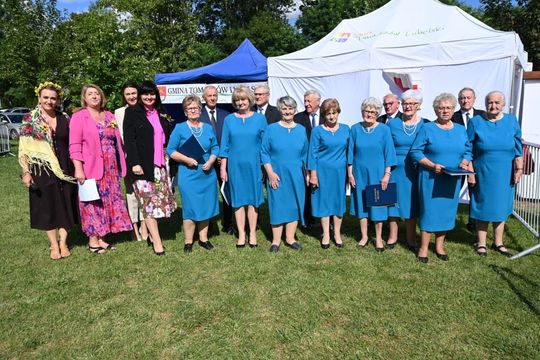 Dożynki w Podhorcach. Tak świętowali mieszkańcy gm. Tomaszów [ZDJĘCIA]