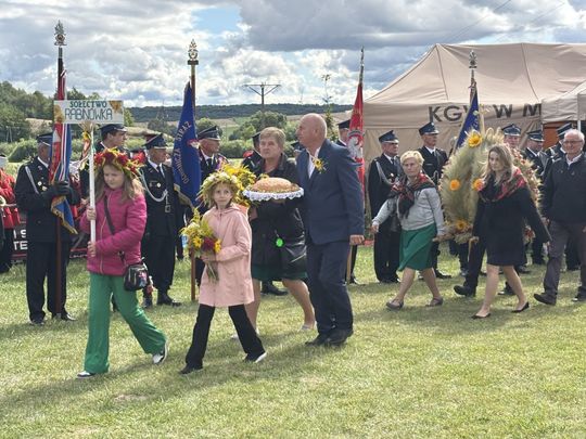 Dożynki w Podhorcach. Tak świętowali mieszkańcy gm. Tomaszów [ZDJĘCIA]