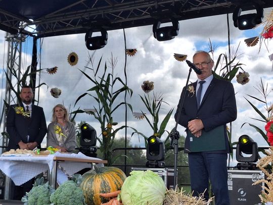 Dożynki w Łaszczowie. Tradycja, wiara i zabawa [ZDJĘCIA]