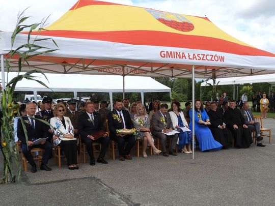 Dożynki w Łaszczowie. Tradycja, wiara i zabawa [ZDJĘCIA]