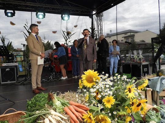 Dożynki w Łaszczowie. Tradycja, wiara i zabawa [ZDJĘCIA]