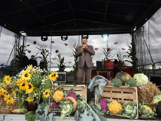 Dożynki w Łaszczowie. Tradycja, wiara i zabawa [ZDJĘCIA]