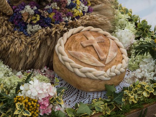 Dożynki w Łaszczowie. Tradycja, wiara i zabawa [ZDJĘCIA]