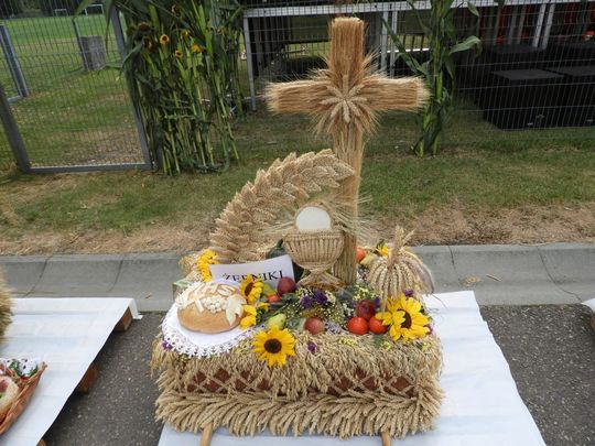 Dożynki w Łaszczowie. Tradycja, wiara i zabawa [ZDJĘCIA]