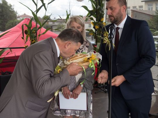 Dożynki w Łaszczowie. Tradycja, wiara i zabawa [ZDJĘCIA]