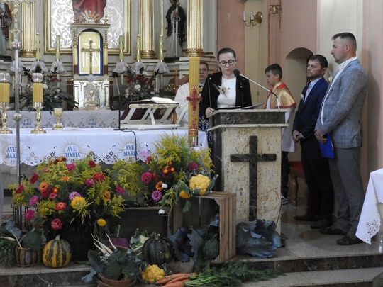 Dożynki w Łaszczowie. Tradycja, wiara i zabawa [ZDJĘCIA]