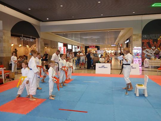 Turniej karate w Galerii Twierdza w Zamościu - galeria zdjęć Turniej karate w Galerii Twierdza w Zamościu - galeria zdjęć