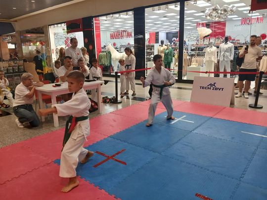 Turniej karate w Galerii Twierdza w Zamościu - galeria zdjęć Turniej karate w Galerii Twierdza w Zamościu - galeria zdjęć
