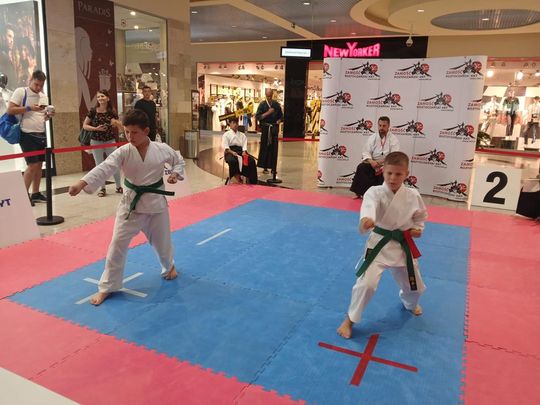 Turniej karate w Galerii Twierdza w Zamościu - galeria zdjęć Turniej karate w Galerii Twierdza w Zamościu - galeria zdjęć