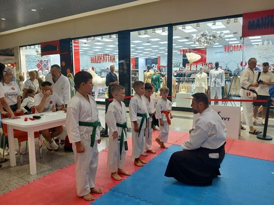 Turniej karate w Galerii Twierdza w Zamościu - galeria zdjęć Turniej karate w Galerii Twierdza w Zamościu - galeria zdjęć