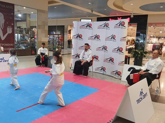 Turniej karate w Galerii Twierdza w Zamościu - galeria zdjęć Turniej karate w Galerii Twierdza w Zamościu - galeria zdjęć