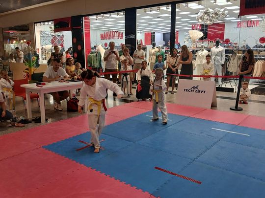 Turniej karate w Galerii Twierdza w Zamościu - galeria zdjęć Turniej karate w Galerii Twierdza w Zamościu - galeria zdjęć