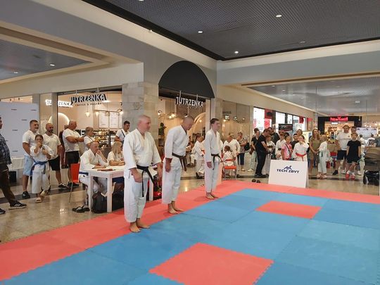 Turniej karate w Galerii Twierdza w Zamościu - galeria zdjęć