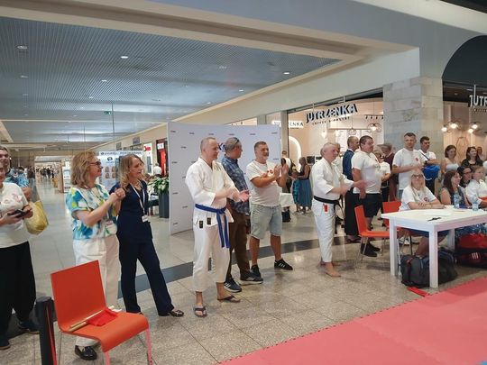 Turniej karate w Galerii Twierdza w Zamościu - galeria zdjęć