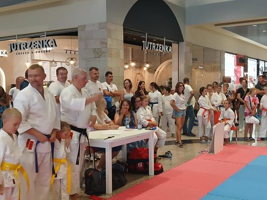 Turniej karate w Galerii Twierdza w Zamościu - galeria zdjęć
