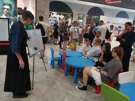 Turniej karate w Galerii Twierdza w Zamościu - galeria zdjęć