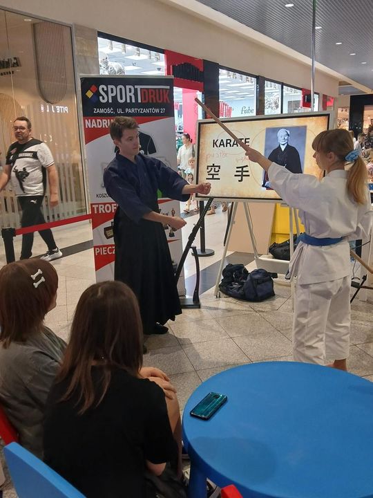 Turniej karate w Galerii Twierdza w Zamościu - galeria zdjęć