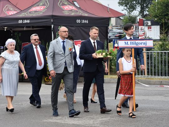 Dożynki powiatu biłgorajskiego w Potoku Górnym - galeria zdjęć