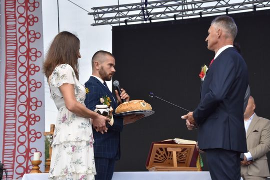 Dożynki powiatu biłgorajskiego w Potoku Górnym - galeria zdjęć