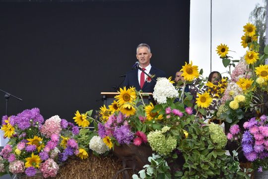 Dożynki powiatu biłgorajskiego w Potoku Górnym - galeria zdjęć