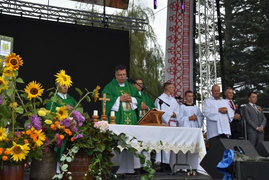 Dożynki powiatu biłgorajskiego w Potoku Górnym - galeria zdjęć