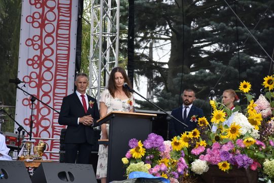 Dożynki powiatu biłgorajskiego w Potoku Górnym - galeria zdjęć