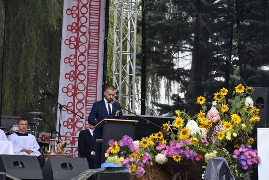 Dożynki powiatu biłgorajskiego w Potoku Górnym - galeria zdjęć