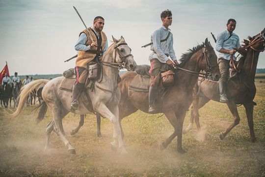 Rekonstrukcja Bitwy pod Komarowem 2025 - galeria zdjęć