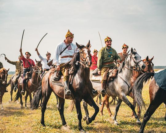 Rekonstrukcja Bitwy pod Komarowem 2025 - galeria zdjęć