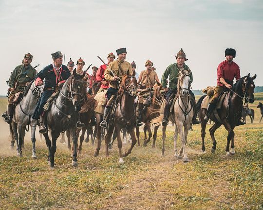 Rekonstrukcja Bitwy pod Komarowem 2025 - galeria zdjęć Rekonstrukcja Bitwy pod Komarowem 2025 - galeria zdjęć