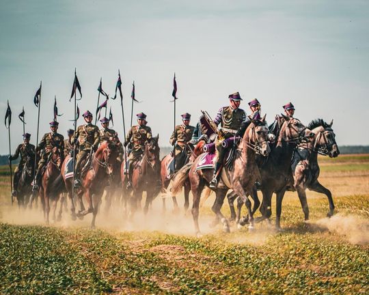 Rekonstrukcja Bitwy pod Komarowem 2025 - galeria zdjęć