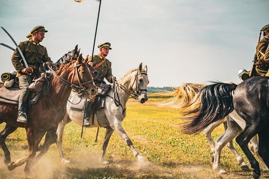 Rekonstrukcja Bitwy pod Komarowem 2025 - galeria zdjęć