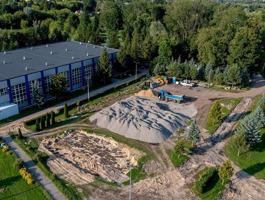 Rozbudowa Hrubieszowskiego Ośrodka Sportu i Rekreacji [ZDJĘCIA]