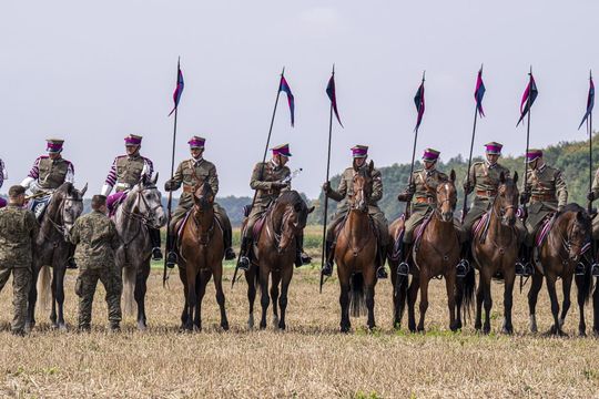 Bitwa pod Komarowem 2025 - zdjęcia z rekonstrukcji historycznej
