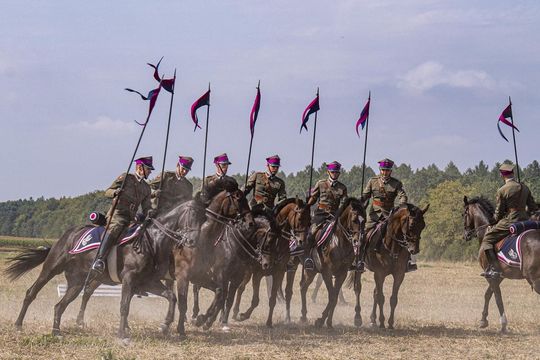 Bitwa pod Komarowem 2025 - zdjęcia z rekonstrukcji historycznej