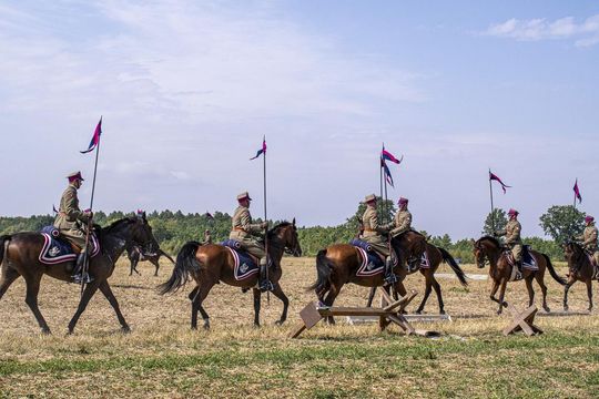 Bitwa pod Komarowem 2025 - zdjęcia z rekonstrukcji historycznej