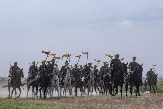 Bitwa pod Komarowem 2025 - zdjęcia z rekonstrukcji historycznej