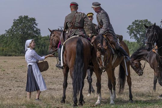 Bitwa pod Komarowem 2025 - zdjęcia z rekonstrukcji historycznej Bitwa pod Komarowem 2025 - zdjęcia z rekonstrukcji historycznej