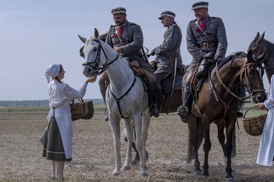 Bitwa pod Komarowem 2025 - zdjęcia z rekonstrukcji historycznej