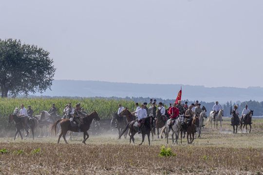 Bitwa pod Komarowem 2025 - zdjęcia z rekonstrukcji historycznej
