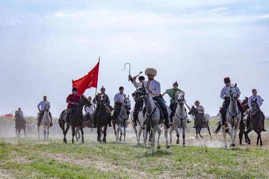 Bitwa pod Komarowem 2025 - zdjęcia z rekonstrukcji historycznej