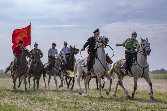 Bitwa pod Komarowem 2025 - zdjęcia z rekonstrukcji historycznej